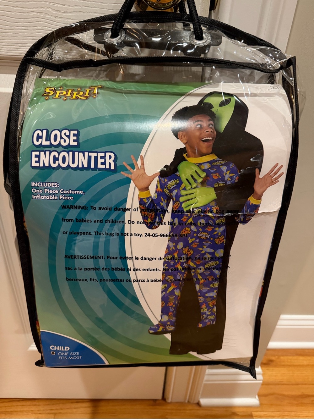 Spirit 'Close Encounter' Kids Alien Costume